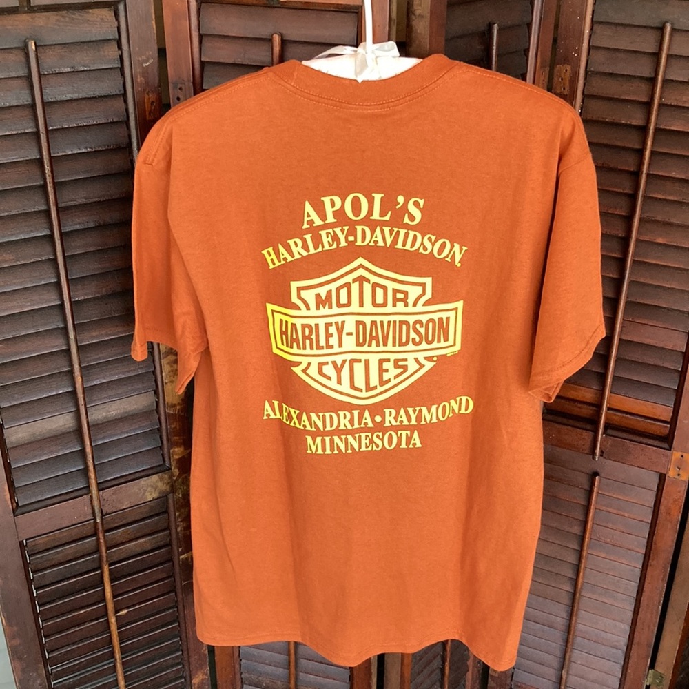 Harley Davidson Motor Cycle Alexandria - Raymond Minnesota T-Shirt ~ M ~ NWOT